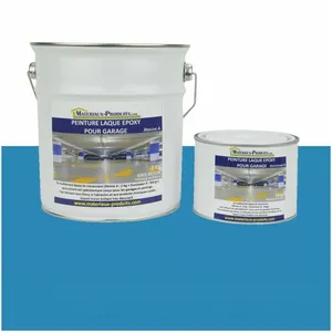 MATPRO Peinture laque époxy pour garage Kit de 5 Kg Bleu France RAL 5012 pas cher