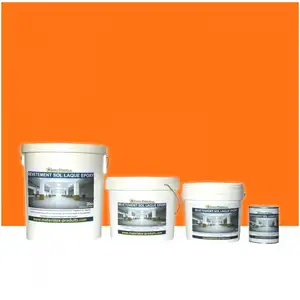 Peinture laque Epoxy Sol et Mur - 2.5 Kg Orange Matpro pas cher