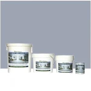 MATERIAUX-PRODUITS.COM Peinture laque Epoxy Sol et Mur - 20 Kg Utilisation professionnelle Gris béton Matpro
