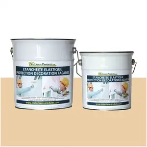 Peinture étanche & élastique pour protection façade - 10 Kg Coquille d'oeuf Matpro