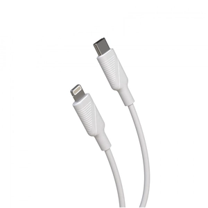 MUVIT FOR CHANGE Câble USB C / Lightning MFi - 1.2 m - Blanc pas cher