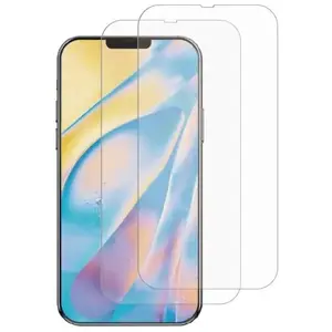 MYWAY PACK 2 VERRE TREMPE PLAT IPHONE 13/13 PROVendu parbol