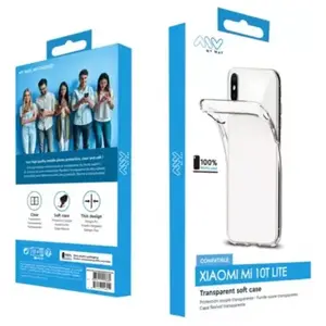 Comparateur de prix : MYWAY Coque souple transparente pour Xiaomi MI 10T Lite