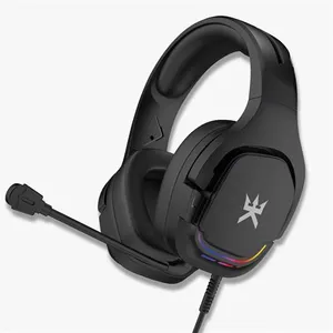 Casque Gaming Alpha Omega Players Atom Noir pas cher