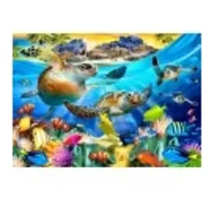 Bluebird Puzzle Turtle Beach Puzzle-F-90236 pas cher