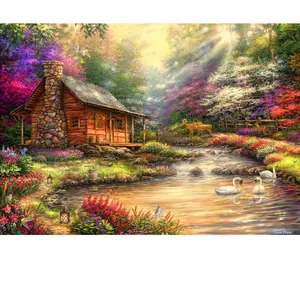 Bluebird Puzzle Brookside Retreat Puzzle-F-90211 pas cher