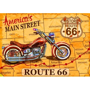 Bluebird Puzzle Route 66 Puzzle-F-90256 pas cher