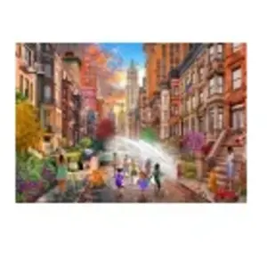 Bluebird Puzzle Journées d'Eté Chaudes à New York Puzzle-F-90967 pas cher