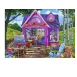 Bluebird Puzzle She Shed Studio Puzzle-F-90923 pas cher