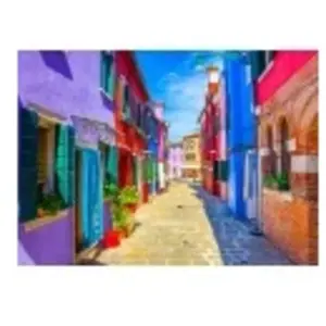 Bluebird Puzzle Maisons Colorées - Burano Puzzle-F-90946 pas cher