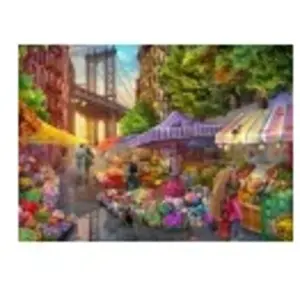 Bluebird Puzzle Flower Market Brooklyn Puzzle-F-90913