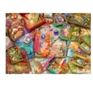 Bluebird Puzzle The Junk Journaler's Desk Puzzle-F-90911 pas cher