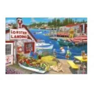 Bluebird Puzzle Lobster Landing Puzzle-F-90958 pas cher