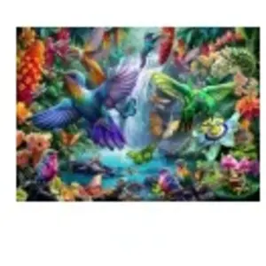 Bluebird Puzzle Tropical Hummingbirds Puzzle-F-90905 pas cher