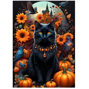 Bluebird Puzzle Autumn Cat Puzzle-F-90827