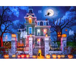 Bluebird Puzzle The Halloween House Puzzle-F-90829 pas cher