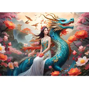 Bluebird Puzzle Blue Dragon Puzzle-F-90846