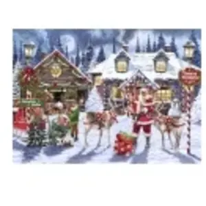 Bluebird Puzzle Santa's Workshop Puzzle-F-90813 pas cher