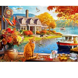 Bluebird Puzzle Crisp Fall View Puzzle-F-90817