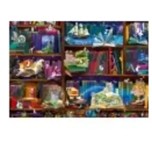 Bluebird Puzzle Library Adventures in Reading Puzzle-F-90853 pas cher