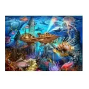 Bluebird Puzzle Aqua City Puzzle-F-90858 pas cher