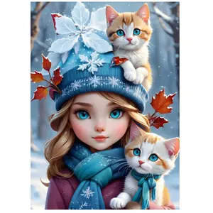 Bluebird Puzzle Winter Walk Puzzle-F-90803 pas cher