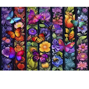 Bluebird Puzzle Flowers and Flyers Puzzle-F-90596 pas cher