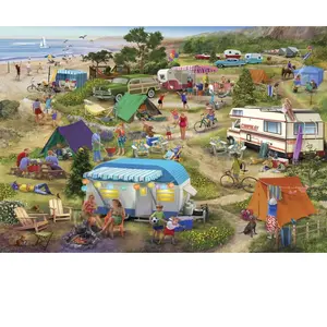 Bluebird Puzzle Seaside Cramped Grounds Puzzle-F-90588 pas cher