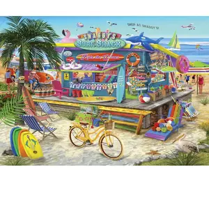 Bluebird Puzzle Shaggy's Surf Shack Puzzle-F-90589 pas cher
