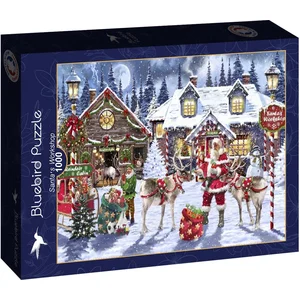 Bluebird Puzzle Santa's Workshop Puzzle-F-90530 pas cher