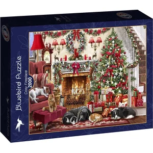 Bluebird Puzzle Cosy Fireplace Puzzle-F-90539 pas cher