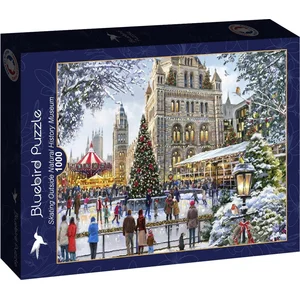 Bluebird Puzzle Skating Outside Natural History Museum Puzzle-F-90526 pas cher
