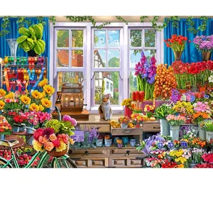 Bluebird Puzzle Flower Shoppe Puzzle-F-90570