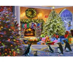 Bluebird Puzzle A Magical View to Christmas Puzzle-F-90518 pas cher