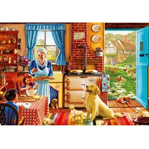 Bluebird Puzzle Cottage Interior Puzzle-F-90553 pas cher