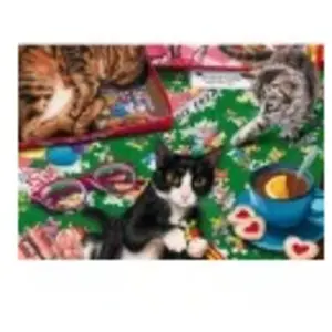 Bluebird Puzzle Puzzle Cats Puzzle-F-90030 pas cher