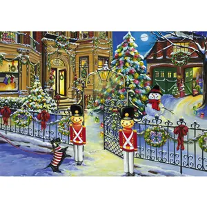 Bluebird Puzzle Christmas House Puzzle-F-90031