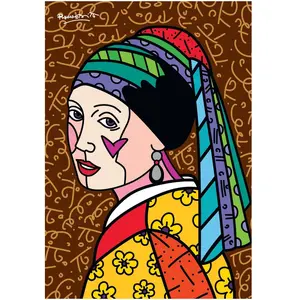 Bluebird Puzzle Romero Britto - Dutch icon Puzzle-F-90022