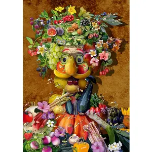 Bluebird Puzzle Arcimboldo par François Ruyer Puzzle-F-90027 pas cher