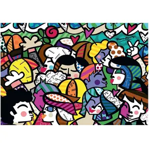 Bluebird Puzzle Romero Britto - Looking into the future Puzzle-F-90021