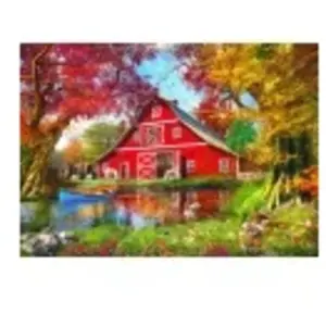 Bluebird Puzzle Sunny Autumn At The Barn Puzzle-F-90687 pas cher