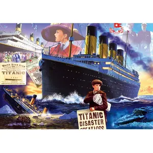 Bluebird Puzzle Titanic Puzzle-F-90664 pas cher