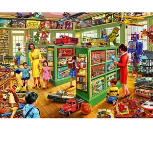 Bluebird Puzzle Toy Shop Interiors Puzzle-F-90668 pas cher