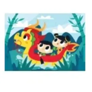 Bluebird Puzzle Le Bateau Dragon Puzzle-F-90625 pas cher