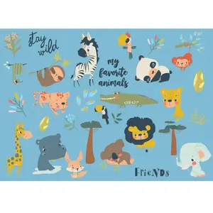 Bluebird Puzzle My Favorite Animals Puzzle-F-90621 pas cher