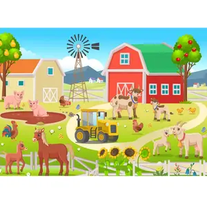 Bluebird Puzzle Les Animaux de la Ferme Puzzle-F-90629 pas cher