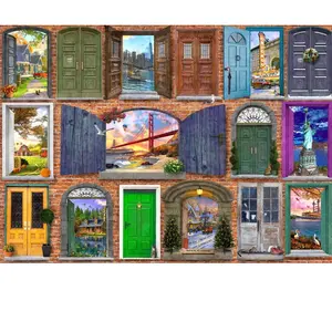 Bluebird Puzzle Doors of USA Puzzle-F-90671 pas cher