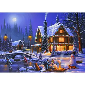 Bluebird Puzzle Holiday Spirit Puzzle-F-90113 pas cher