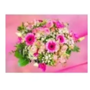 Bluebird Puzzle Pink Bouquet of Roses Puzzle-F-90108 pas cher