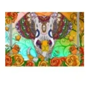 Bluebird Puzzle Colorful Elephant Puzzle-F-90333 pas cher